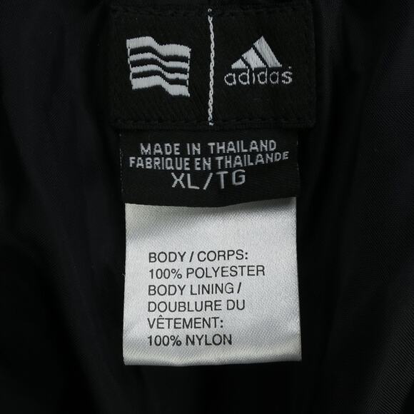 Adidas ClimaProof Storm Full Zip Rain Pants Men’s XL Black Athletic Training - Picture 8 of 12